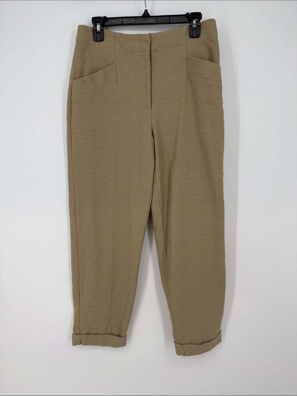 Club Monaco Beige Textured Top Size 6
